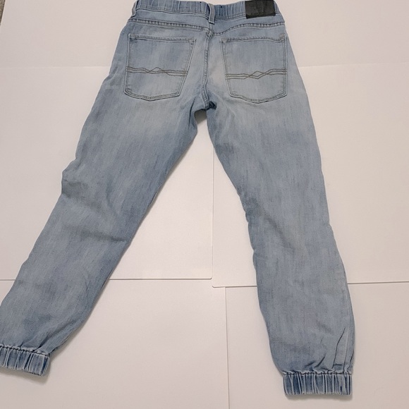 Denim pants with jogger material - Picture 2 of 2